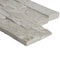 Msi Royal White Splitface Ledger Panel SAMPLE Natural Quartzite Wall Tile ZOR-PNL-0063-SAM - alternate 4